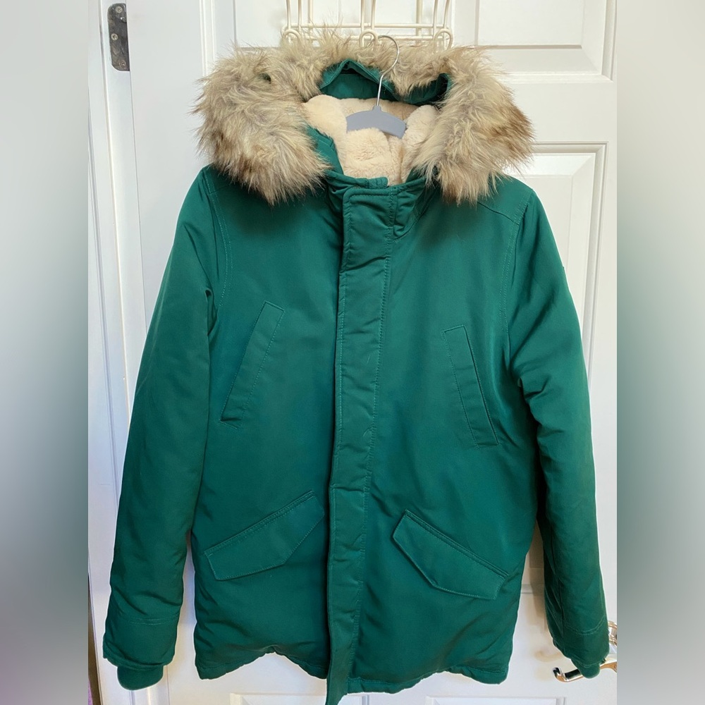 Abercombie Kids Parka Coat Size 15/16